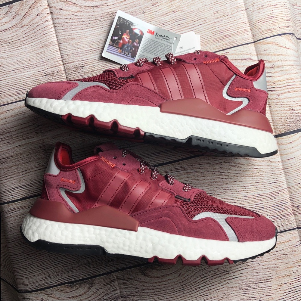 NEW ADIDAS x 3M Nite Jogger Size 7
